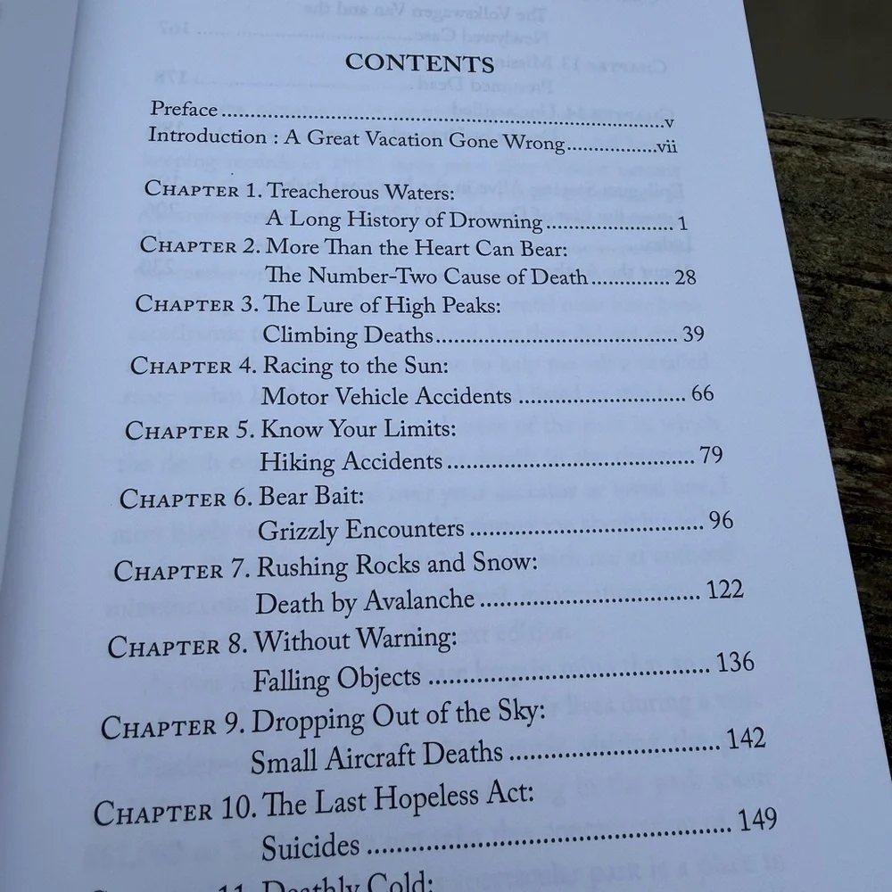 Book Death in Glacier National Park Stories of Accidents & Foolhardiness